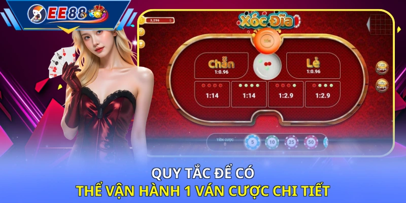Quy tắc để có thể vận hành 1 ván cược chi tiết