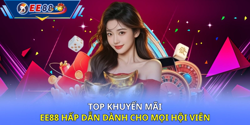 Top khuyến mãi EE88 hấp dẫn dành cho mọi hội viên  